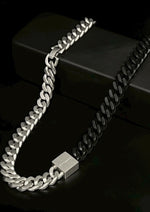 画像をギャラリービューアに読み込む, Rubber × Stainless chain necklace
