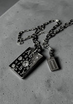 Load image into Gallery viewer, Crazy logo dogtag necklace
