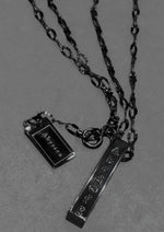 Load image into Gallery viewer, f o r l o v e stick necklace
