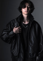 Load image into Gallery viewer, Flight eco leather jacket
