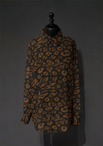 画像をギャラリービューアに読み込む, Leopard see-through shirts
