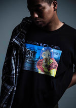 画像をギャラリービューアに読み込む, Abyssea x アキバ感電デンキ コラボ T shirts
