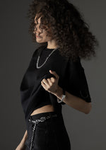 画像をギャラリービューアに読み込む, Shoulder chain T shirts
