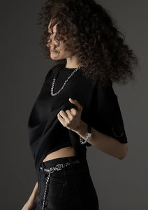 Shoulder chain T shirts