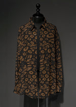 画像をギャラリービューアに読み込む, Leopard see-through shirts
