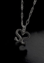 Load image into Gallery viewer, f o r l o v e logo necklace
