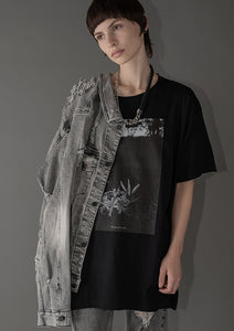 Abyssea  Big photo T shirts 「red spider lily」