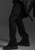 画像をギャラリービューアに読み込む, 「STMPD RCRDS × Abyssea」&lt;br&gt;Lion graphic side zip pants
