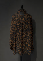 画像をギャラリービューアに読み込む, Leopard see-through shirts
