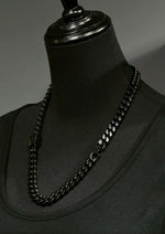 画像をギャラリービューアに読み込む, Rubber × Stainless chain necklace
