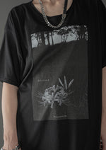 画像をギャラリービューアに読み込む, Abyssea  Big photo T shirts 「red spider lily」
