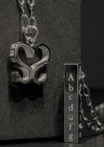 Load image into Gallery viewer, f o r l o v e stick necklace
