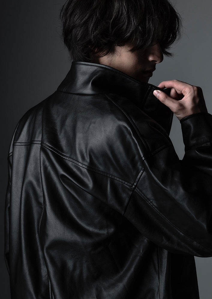Flight eco leather jacket
