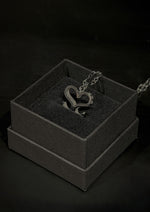 Load image into Gallery viewer, f o r l o v e logo necklace
