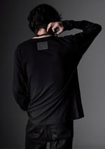 画像をギャラリービューアに読み込む, Cut off long sleeve T shirts Thicking jersey
