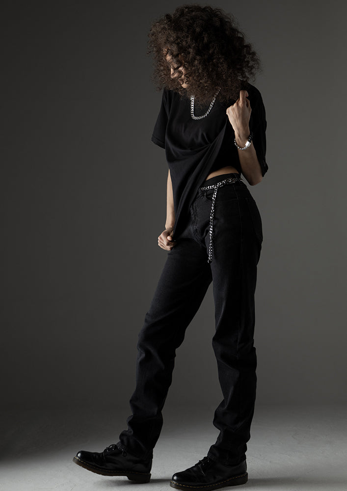 Shoulder chain T shirts