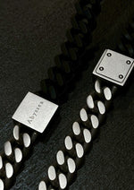 画像をギャラリービューアに読み込む, Rubber × Stainless chain necklace
