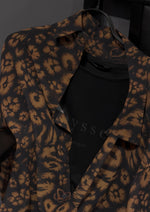 画像をギャラリービューアに読み込む, Leopard see-through shirts
