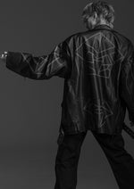 Load image into Gallery viewer, 「STMPD RCRDS × Abyssea」&lt;br&gt;Lion graphic side buckle ECO leather big riders
