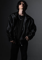 Load image into Gallery viewer, Flight eco leather jacket
