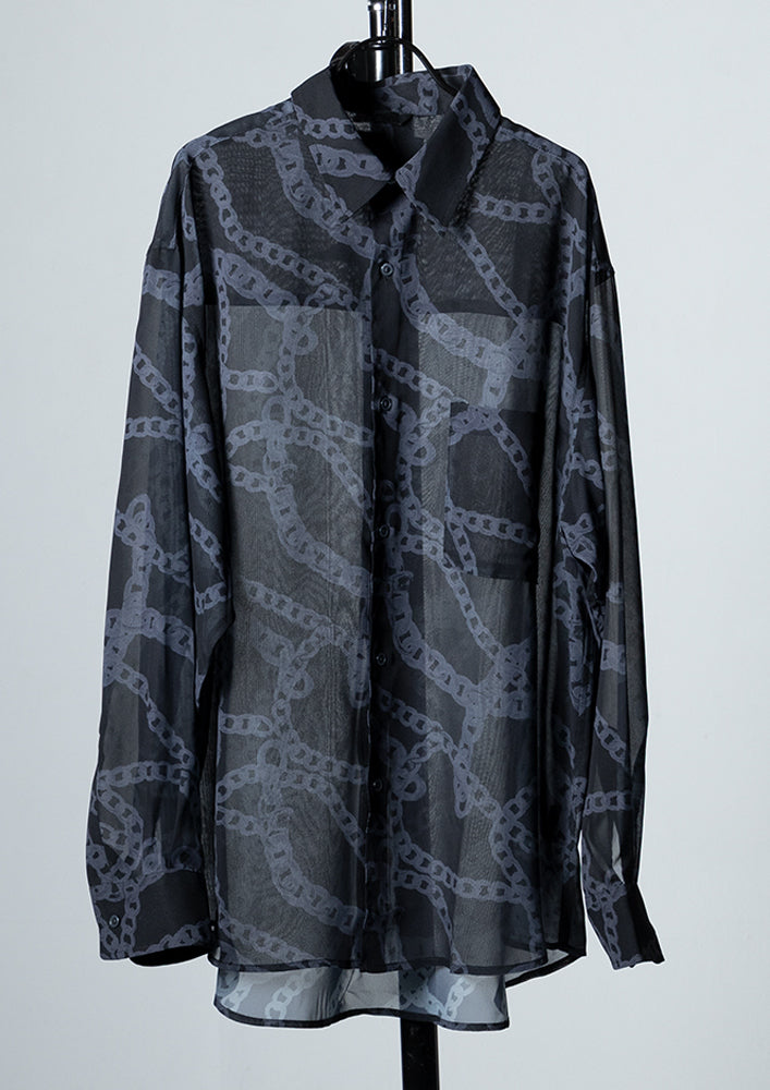 「Kusari」see-through shirts