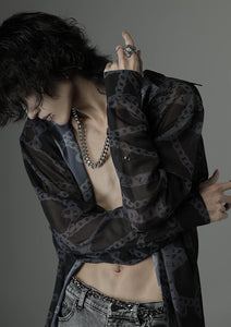 「Kusari」see-through shirts