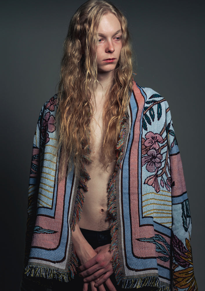 Abyssea blanket jacket「Sun」 Abyssea blanket jacket｜Abyssea 公式通販サイト