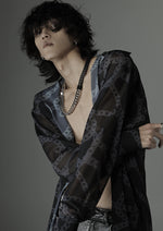 画像をギャラリービューアに読み込む, 「Kusari」see-through shirts
