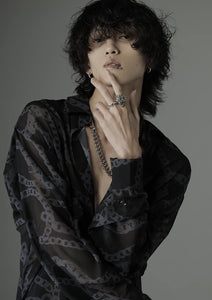 「Kusari」see-through shirts