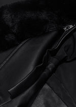 Load image into Gallery viewer, Flight eco leather jacket
