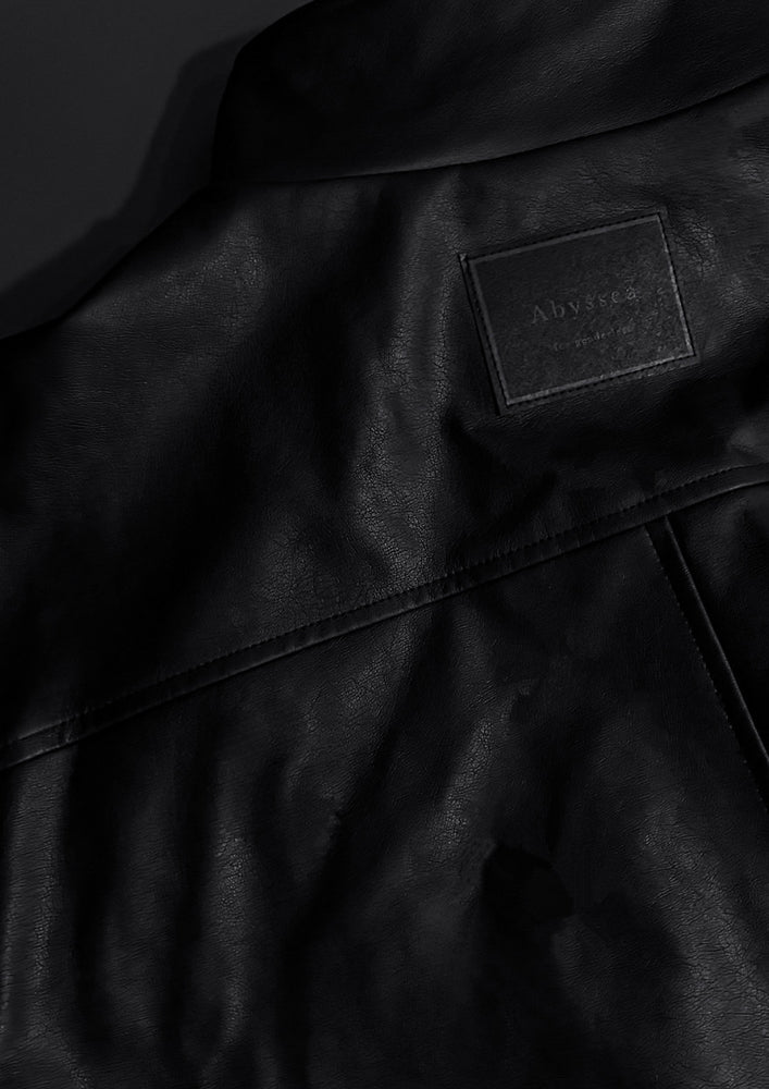 Flight eco leather jacket