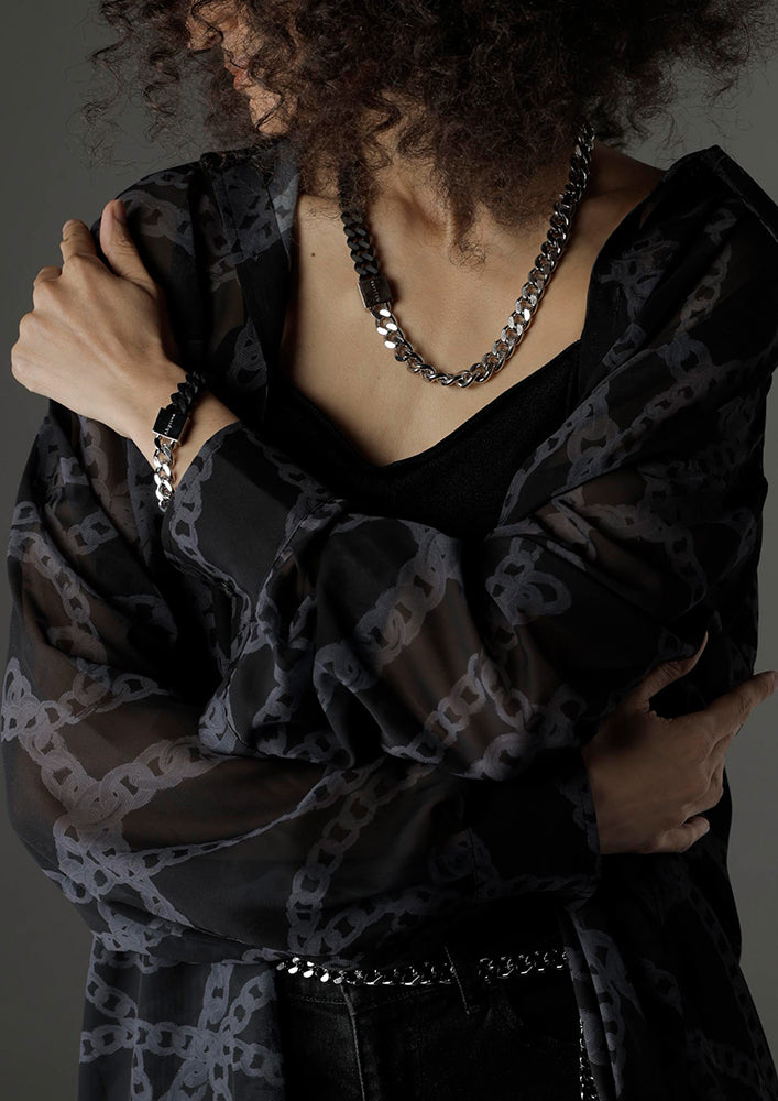 「Kusari」see-through shirts
