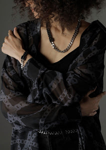 「Kusari」see-through shirts