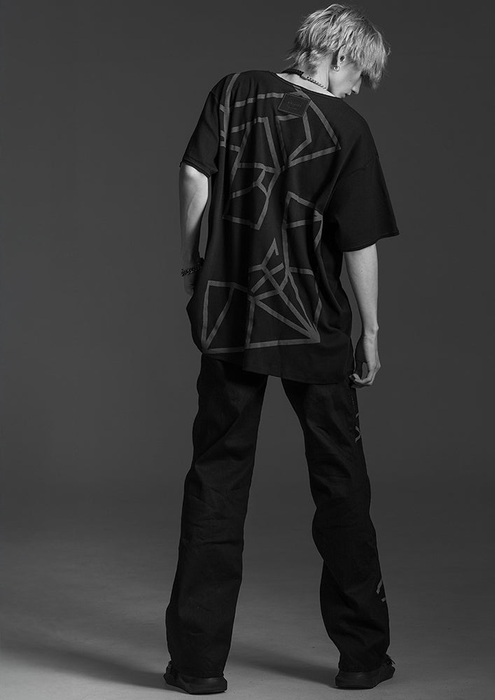 「STMPD RCRDS × Abyssea」<br>Lion graphic cut and sewn