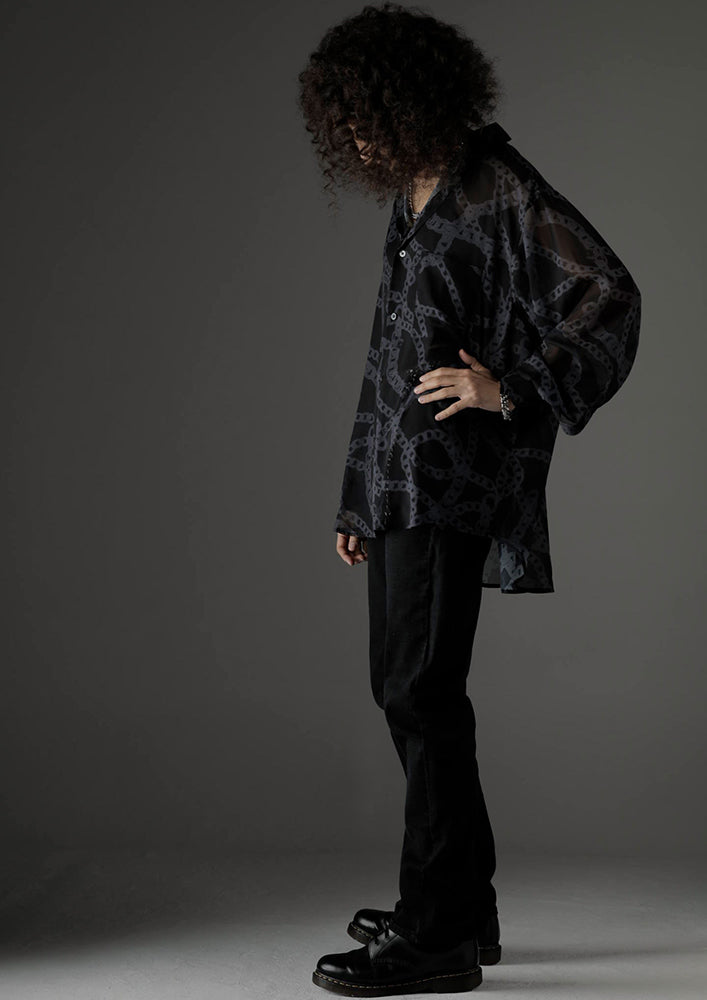 「Kusari」see-through shirts