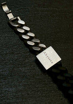 画像をギャラリービューアに読み込む, Rubber × Stainless chain necklace
