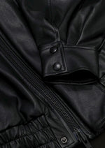 Load image into Gallery viewer, Flight eco leather jacket
