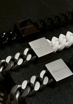 画像をギャラリービューアに読み込む, Rubber × Stainless chain necklace

