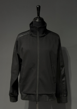 Load image into Gallery viewer, Eco Leather docking track jacket
