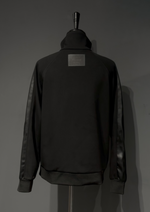 Load image into Gallery viewer, Eco Leather docking track jacket
