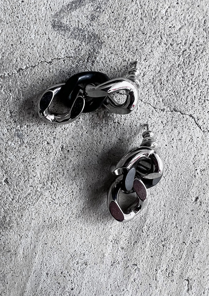 【Abyssea】Alloy chain earrings