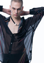 Load image into Gallery viewer, 【Abyssea】Neon see-through shirts
